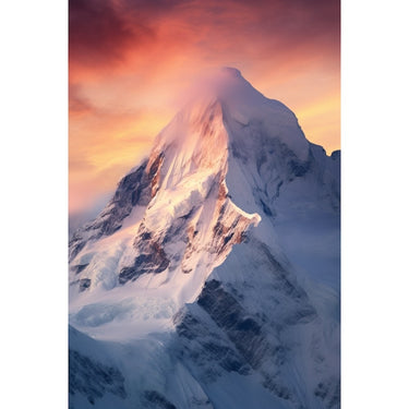 House in the Mountains Canvas